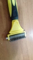 Разное объявление но. 4241648: Двусторонняя щетка для собак и кошек из стали