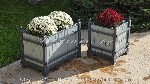 КАШПО уличные от ЛАВКАТОРГ из дерева лиственницы,  металла,  керамики.  
Квадратные,  прямоугольные,  многогранные формы кашпо.  
Стальной каркас кашпо для долговременной эксплуатации.  
Элементы к ...