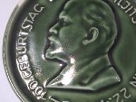 Разное объявление но. 4302774: Фарфоровая юбилейная насольная медаль.  В.  И.  Ленин