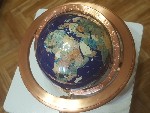 Разное объявление но. 4273724: Глобус,  инкрустированный натуральными камнями.  Выбрать в подарок