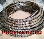 Канат стальной двойной свивки ГОСТ 7667 ф 7,8 - 47,0 мм.  
Применяется на шахтах для наклонного подъема грузов,  на дорожных машинах и на металлургических кранах.  
Без покрытия (черные) и оцинкован ...