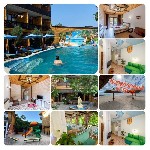 Вас приглашает База отдыха «Коралловый Остров»,  Федотова коса,  Кирилловка,  Азовское море расположена в тихом районе (Степок) на:  

первой линии от моря 50м;  
имеет собственный выход к просторн ...