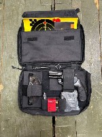 Комплект изделия включает в себя:  
1.  Сумка c шевроном KURS.  
2.  Руководство-паспорт.  
3.  Мишени самоклеющиеся 3 шт.  
4.  Защитные очки и микрофибра.  
5.  Нейтральное оружайное масло.  
 ...