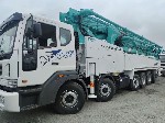Автобетононасос KCP61ZX6170 на шасси DAEWOO NOVUS CR9C8 12х4
Двигатель DX12 323кВт 11051сс Макс.  высота подачи 60,3 м Макс.  подача по горизонту 55,5м
Наша компания является официальным представите ...