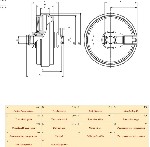 Направляющее колесо (ленивец) 2206265,  020069,  234889,  UX084E5E,  DE14 устанавливается на сваебойные машины,  краны,  лесные и буровые установки BAUER,  DEMAG,  Sennebogen,  TimberJack.  Отгрузка с ...