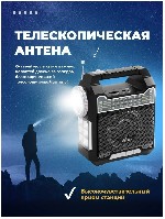 Другая электроника объявление но. 4268685: Портативный радиоприемник Ritmix RPR-404