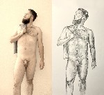 Ищут работу - свободный график объявление но. 4163333: Портнов Александр,  28.  181/87 - модель ню,  натурщик.  Калининград