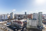 Продам квартиру объявление но. 4242861: 16 этаж из 25.  Вид на город и простор.  Полная готовность к проживанию.