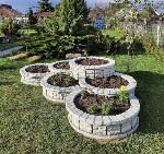 Строительные услуги объявление но. 3523310: Многоярусная клумба из бетона