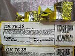 Покупаем электроды Esab ОК 76.35
 Куплю электроды Esab ОК 76.35
Электроды Esab ОК 76.35 относится к LMA типу (с низким влагопоглощением) c содержанием 5% Cr,  0,5% Mo и используется для работы с жар ...