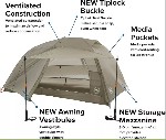 топовая палатка Big Agnes Copper Spur HV Ul2.  походный вес 1,22 кг.  
Новая в упаковке.  
Топовая двухместная палатка для походов,  туризма и путешествий (Lightweight ).  
Самая продаваемая палатк ...
