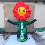 Надувная фигура в виде цветов — это декоративная конструкция,  которая используется для привлечения внимания к различным мероприятиям,  услугам или продуктам.  Такие фигуры могут быть особенно эффекти ...
