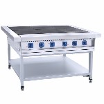 Плита электрическая Abat ЭП-6П.  
Оснащениеподставка (стенд)
Количество конфорок6
Размер конфорок295x417 мм
Конфоркачугунная
Напряжение380 В
Мощность18 кВт
Ширина1475 мм
Глубина850 мм
Высота8 ...