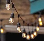 "Патронный гирлянда .  
Уличная освещение.  
Можно повесить в деревьев ,  в беседки ,  двор и так далее.  .  

10 метр х 10 патрон - 195 тысяч
15 метр х 15 патрон - 275 тысяч
20 метр х 20 патрон ...