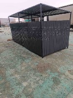 Производство,  продажа,  установка,  доставка контейнерной площадки закрытого типа для контейнеров ТБО является для нас одной из главных задач нашего производства.  На видео показуется как происходит  ...