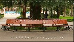 Разное объявление но. 4188105: Радиусные скамейки со спинкой из лиственницы СК16л-рЛ