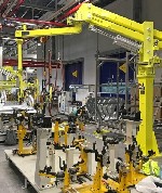 Основные параметры манипулятора:  
Пневматический привод вертикального перемещения
Ручная динамическая регулировка обезвешивания нагрузки
Грузоподъемность – 150 кг (с учётом веса грузозахватного ме ...