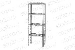 Стеллаж для сушки посуды ССП из оцинкованной или нержавеющей стали

Разборная конструкция стеллажей;  
Материал изготовления рамок — оцинкованная сталь,  0,8 мм;  
Комплектуются сеткой из оцинкова ...