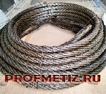 Канаты стальные (тросы) по ГОСТу 2688-80 ф 4,1 - 56,0 мм.  
Используются,  как правило,  как грузовые канаты на кранах,  талях,  лебедках для подъема и транспортировки различных грузов.  
Черные и о ...